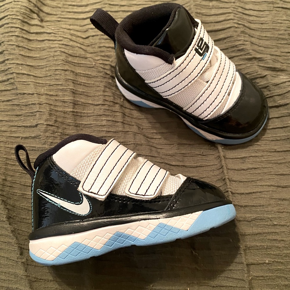 Baby Labron Soldier 3s.